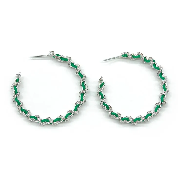 Clustdlws Gwead Gemstone Gwyrdd