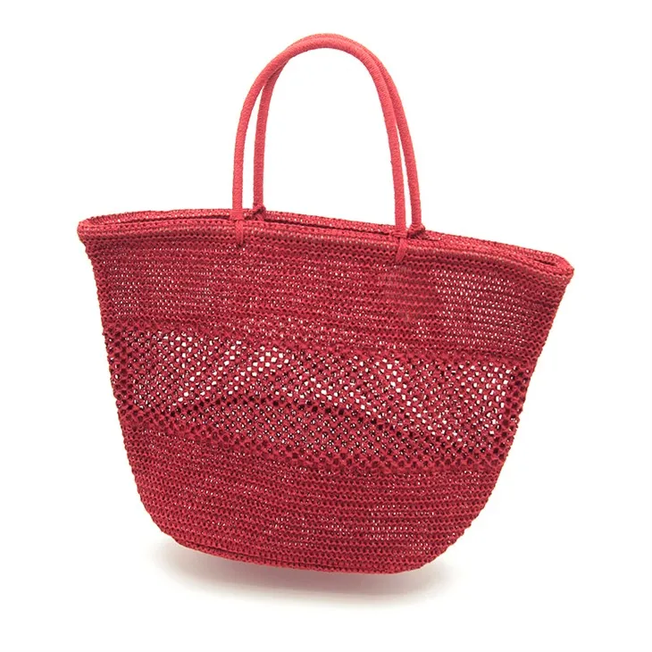 Bag Canolig Crochet Coch